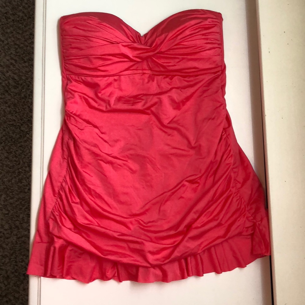 NWOT Allen B Coral One Piece Swimsuit